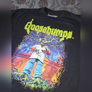 Goosebumps T-Shirt Stay Out Of The Basement Boys T-Shirt Size XL